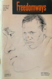 Freedomways: Paul Robeson